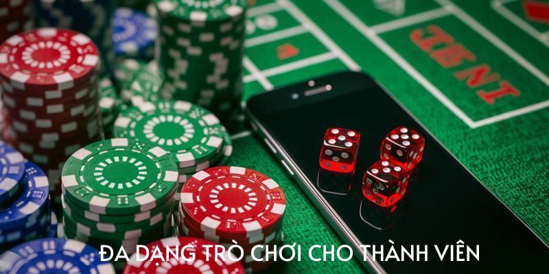 Nhiều tựa game đa dạng giúp bạn giải trí không giới hạn